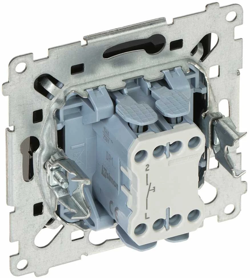 Kontak Simon PAVIENIS MOMENTINIS MYGTUKAS DP1.01/49-SIMON54 250 V 10 A