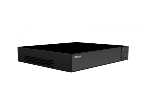 Pentabridinis (AHD/CVI/TVI/IP/analoginis) 4 kamerų vaizdo įrašymo įrenginys Longse XVR3004C1P, iki 5Mp AHD, iki 5Mp IP, H.265