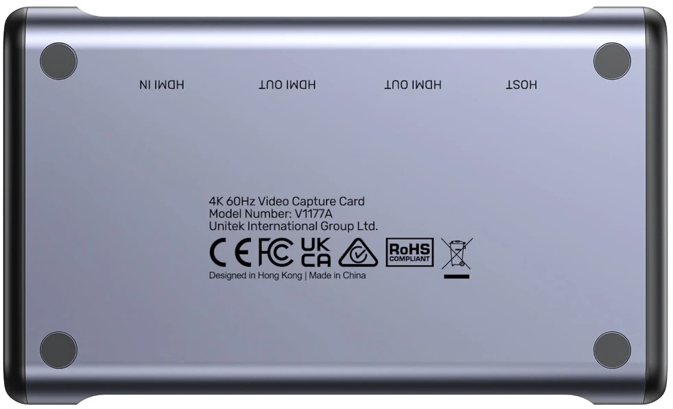Unitek 4K@60Hz vaizdo įrašymo plokštė