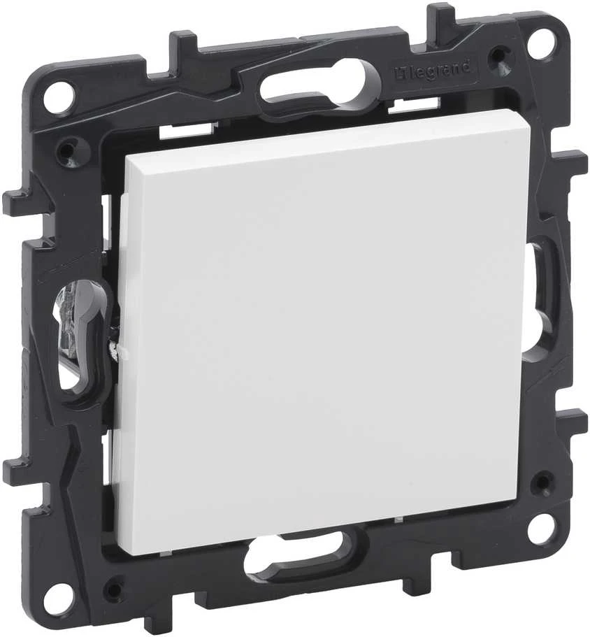 Perjungiklis LEGRAND NILOE STEP, baltos spalvos