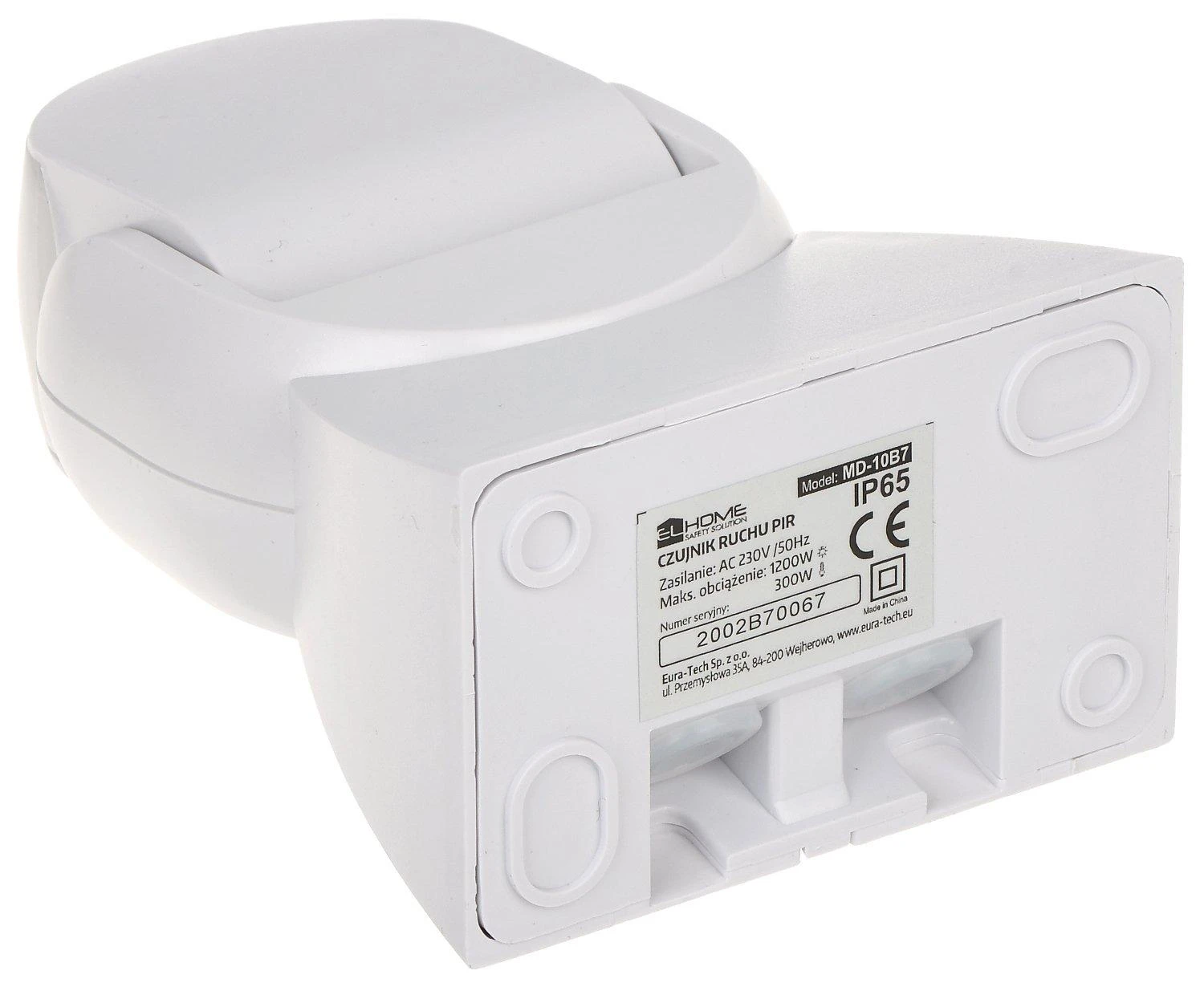 PIR JUTIKLIS MD-10B7 AC 230V FOR LIGHTING CONTROL EL HOME