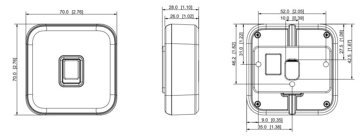 PIRŠTŲ ATSPAUDŲ SKAITYTUVAS + RFID ASR2102A DAHUA