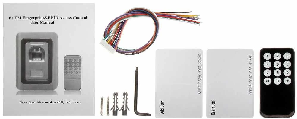 PIRŠTŲ ATSPAUDŲ SKAITYTUVAS + RFID ATLO-RFM-501