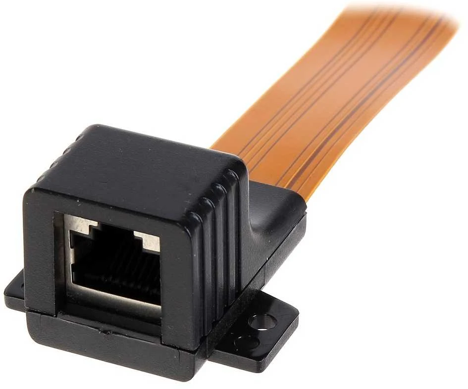 LANBERG RJ45 inline jungtis plonas 23 cm langas