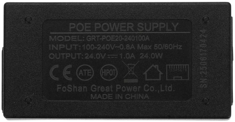 POE MAITINIMO ADAPTERIS PR324EUB 24 W TELTONIKA