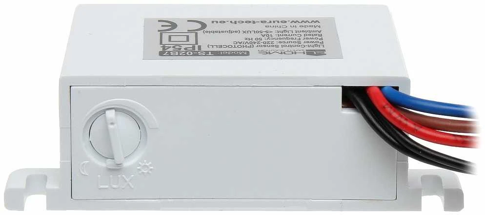 TST Eura-tech El Home TS-02B7 - miniatiūrinis prieblandos reguliatorius 230V