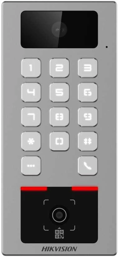 Hikvision kontroleris su klaviatūra ir QR kodo skaitytuvu