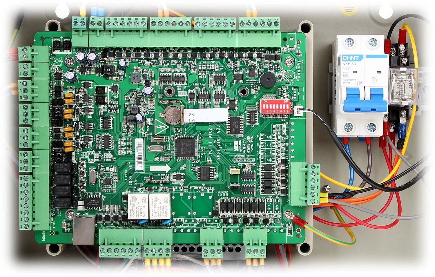 Hikvision DS-K2602T plokštė su automatiniu jungikliu
