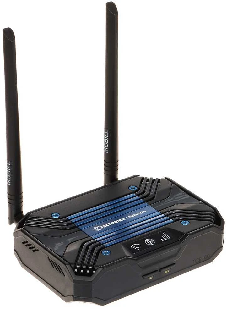 Teltonika Dual LTE Cat 6 Maršrutizatorius TCR100 802.11ac, 42+300 Mbit/s, 10/100 Mbit/s, Ethernet LAN (RJ-45) jungtys 2, Mesh Support Taip, MU-MiMO Taip, 4G, Antenos tipas Išorinis / Vidinis
