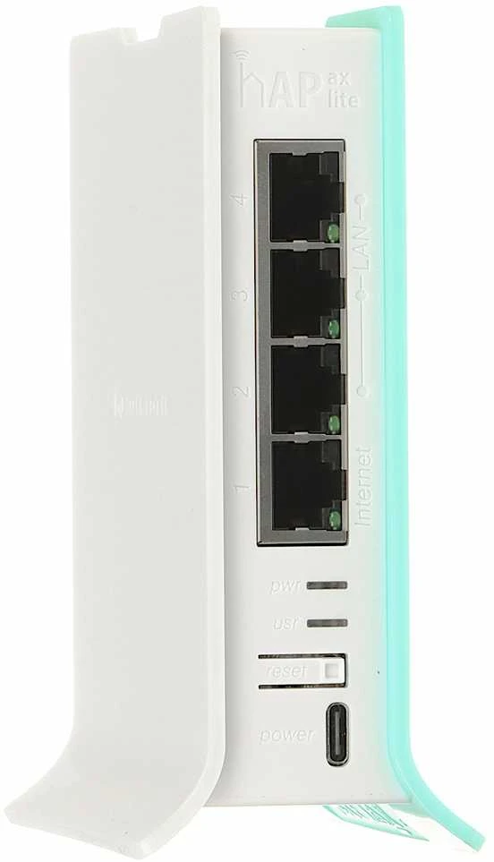 PRIEIGOS TAŠKAS RBL41G-2AXD hAP ax lite Wi-Fi 6 2.4 GHz 574 Mbps MIKROTIK