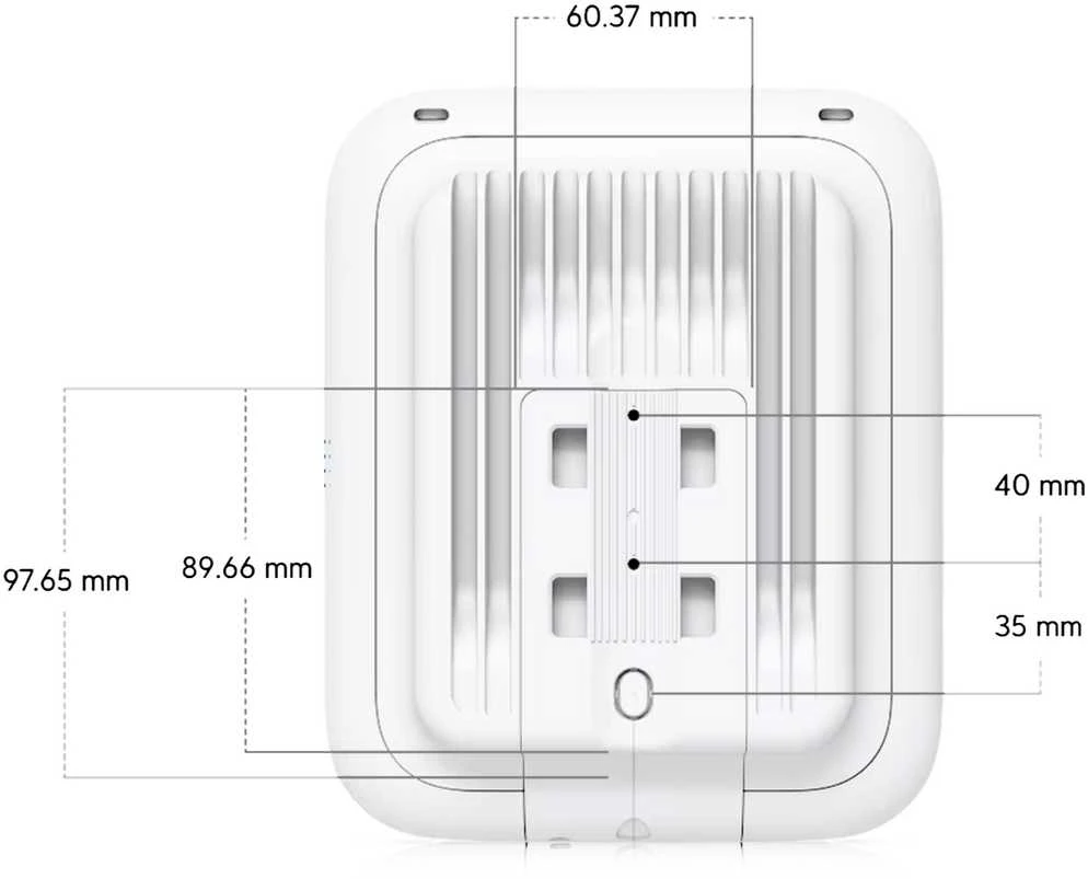 Maršrutizatorius PRIEIGOS TAŠKAS UQ-U7-OUTDOOR UniFi Wi-Fi 7 2.4 GHz, 5 GHz, 688 Mbps + 4324 Mbps UBIQUITI