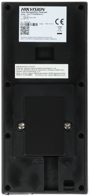 PRIEIGOS VALDIKLIS SU VEIDO ATPAŽINIMO FUNKCIJA DS-K1T344MBWX-E1 Hikvision