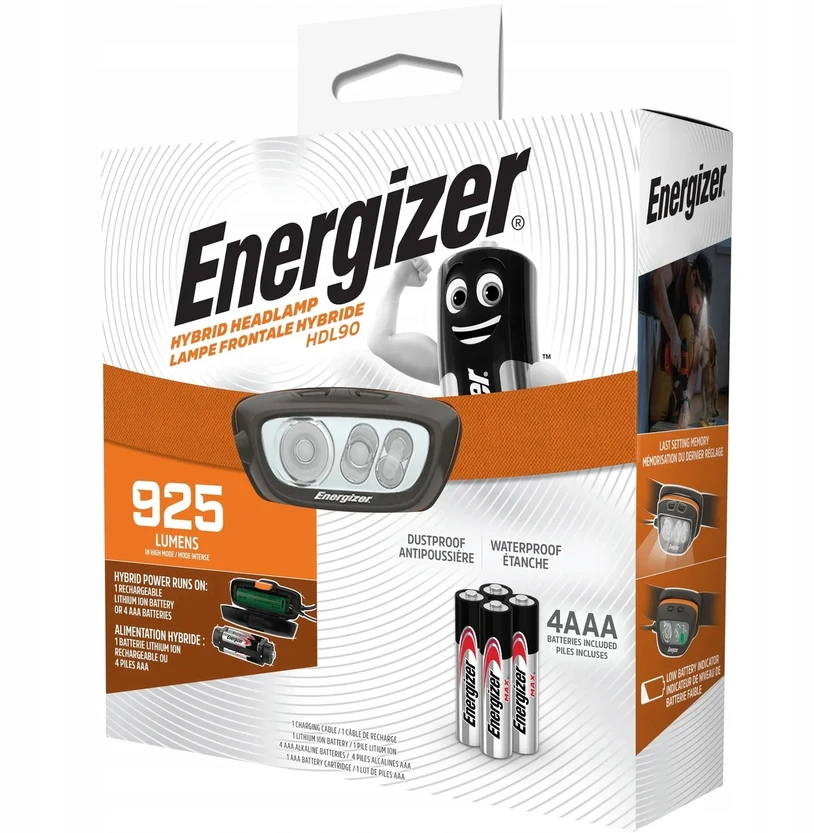 PRIEKINIS ŽIBINTAS LT-HDL70 ENERGIZER