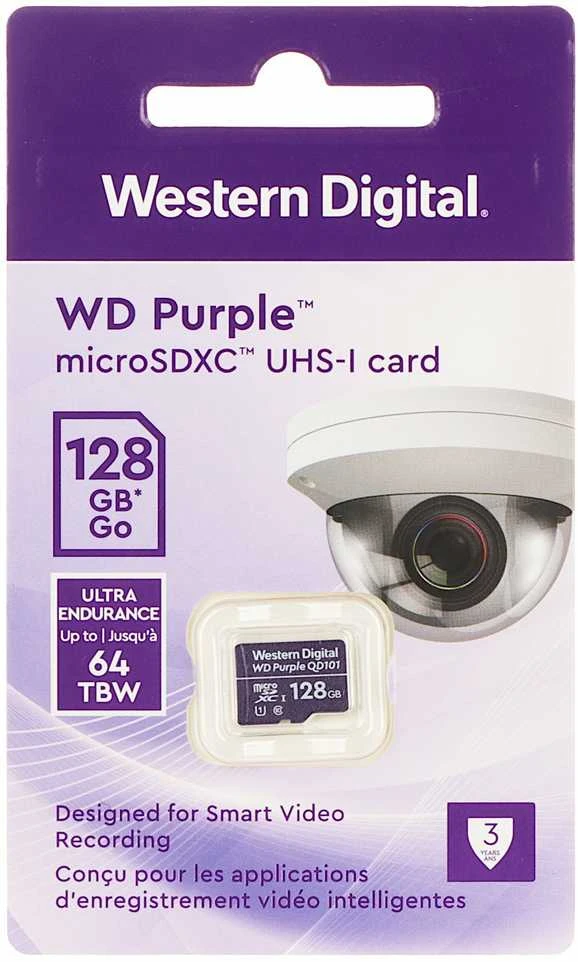 Atminties kortelė Western Digital MEMORY Micro SDXC 128GB UHS-I/WDD128G1P0C WDC