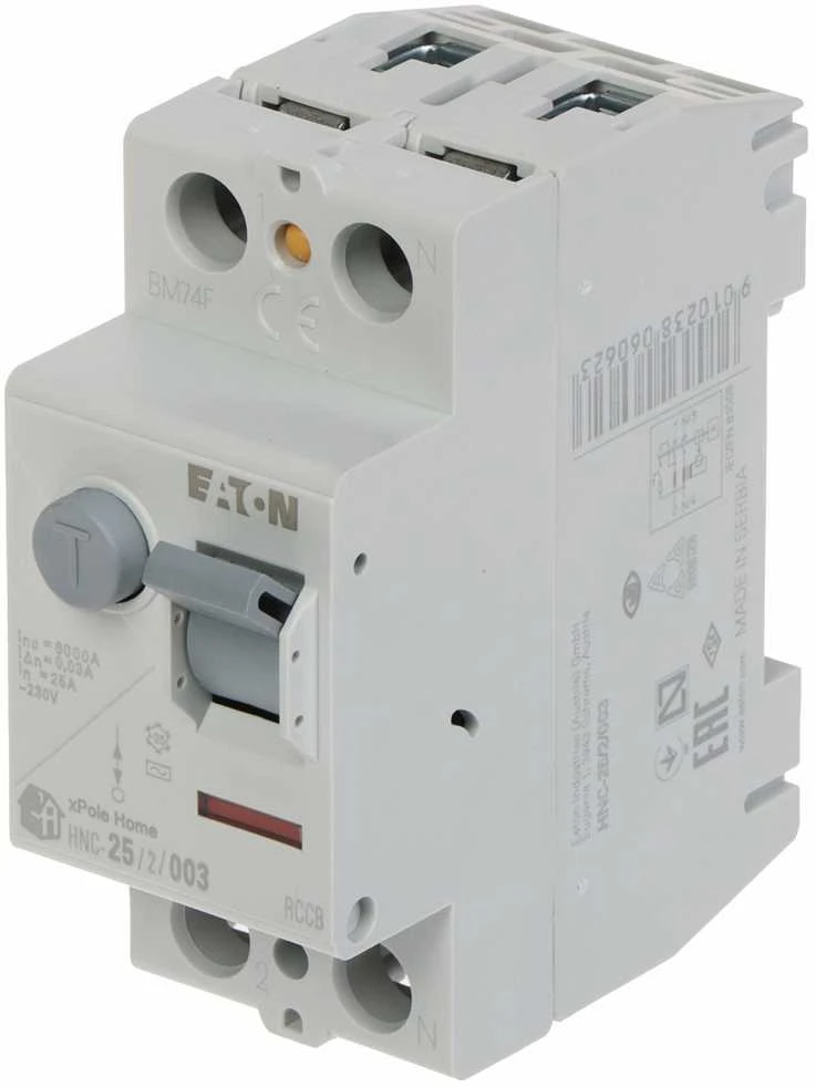 RCD JUNGILKLIS HNC-25/2/003 AC TIPAS 30 mA 25 A EATON