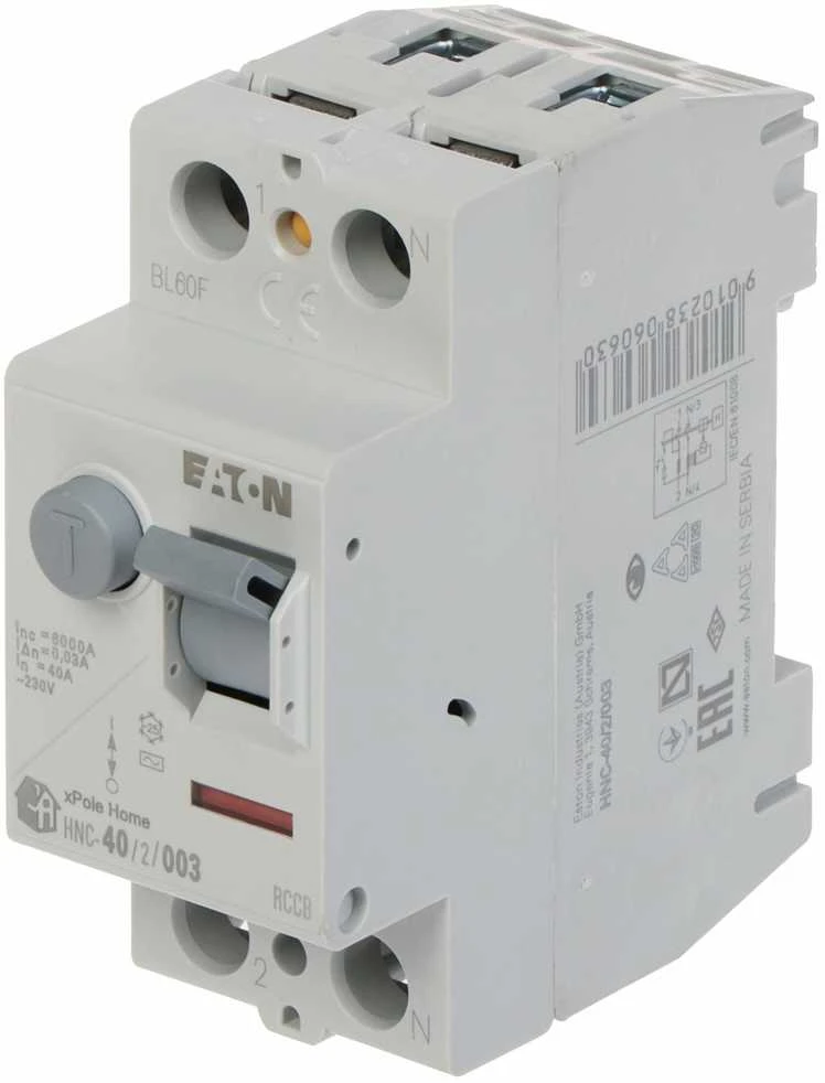RCD JUNGILKLIS HNC-40/2/003 AC TIPAS 30 mA 40 A EATON
