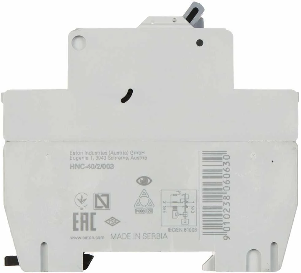 RCD JUNGILKLIS HNC-40/2/003 AC TIPAS 30 mA 40 A EATON