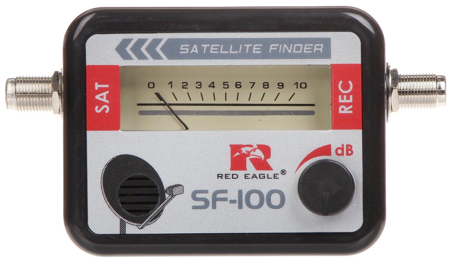 Red Eagle Raudona Eagle SIGNALO INDIKATORIUS SF-100 TV-SAT Raudonas EAGLE