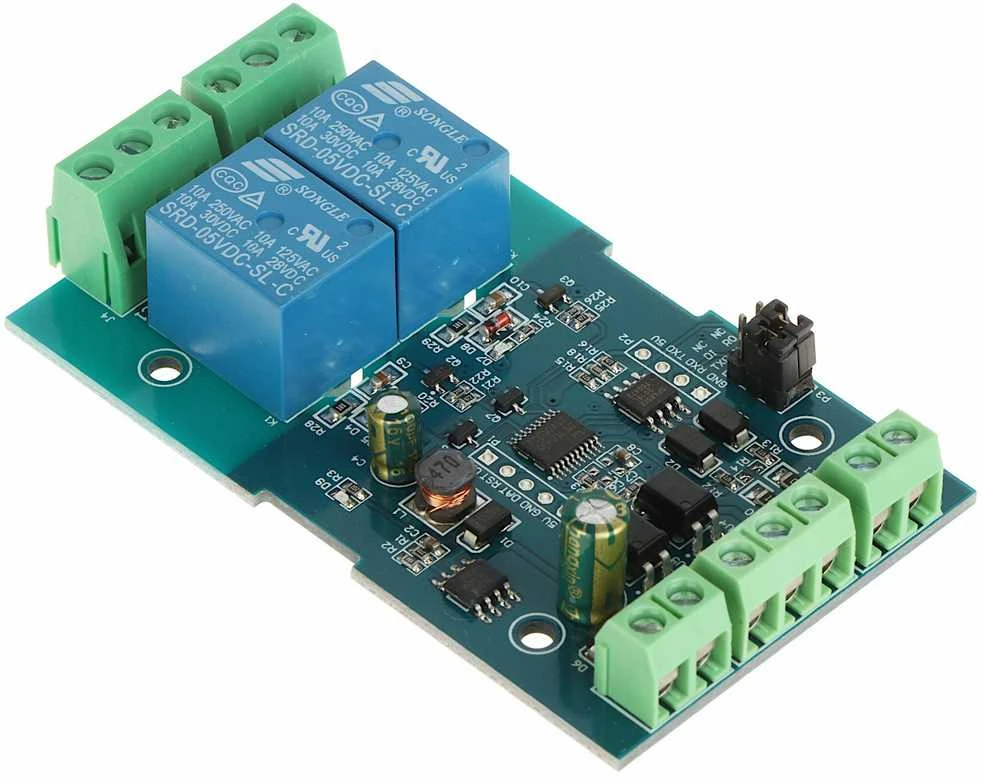 TST RELINIS MODULIS 2R-D7 Modbus RTU