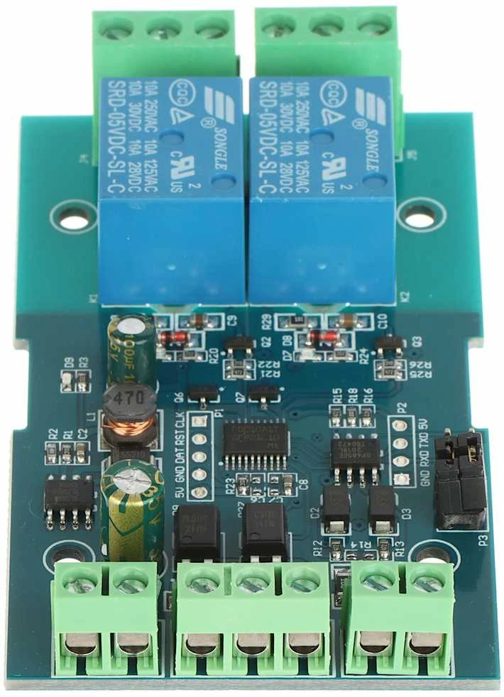 TST RELINIS MODULIS 2R-D7 Modbus RTU