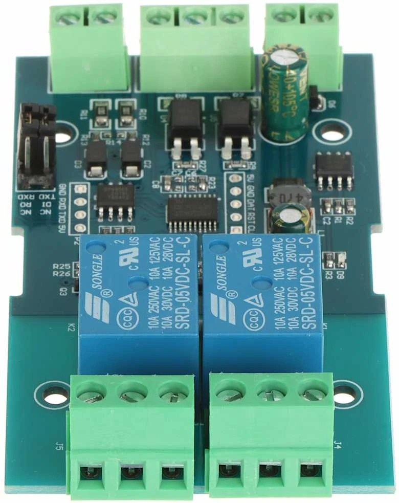 TST RELINIS MODULIS 2R-D7 Modbus RTU