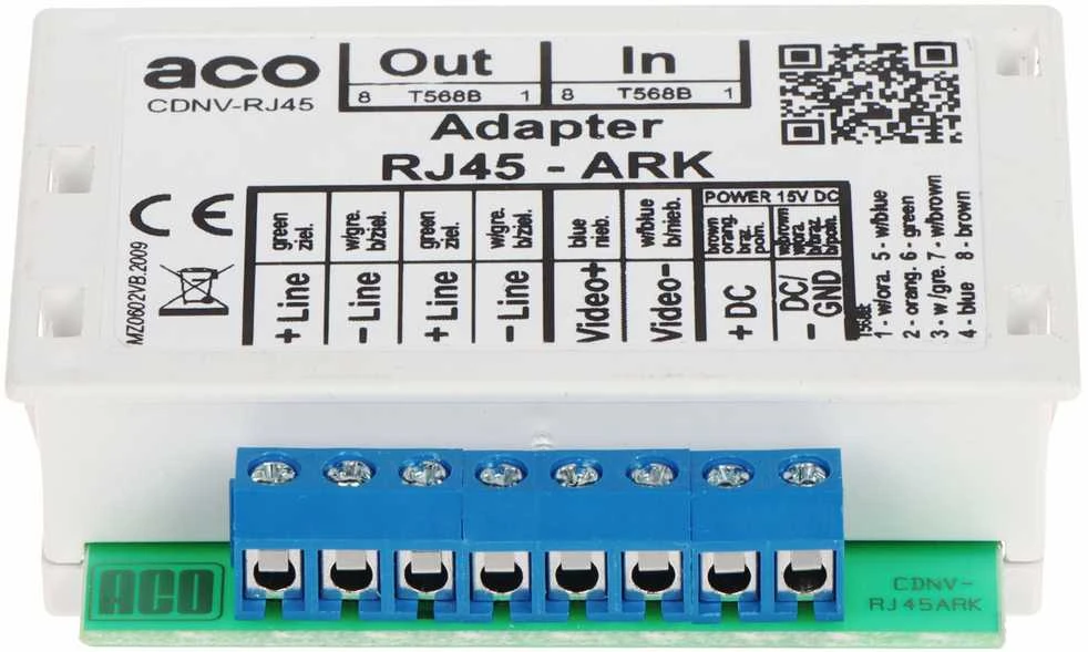 RJ45 KONVERTERIS CDNV-RJ45 ACO
