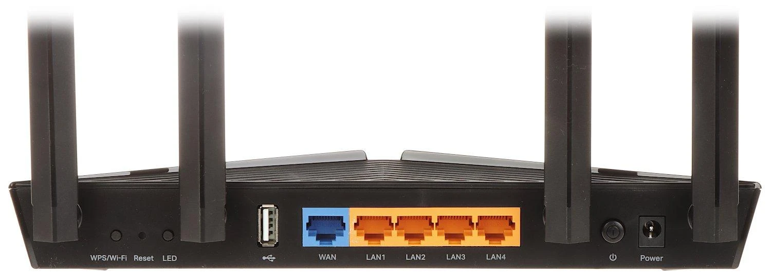 TP-LINK Archer AX20 belaidis maršrutizatorius Dviguba juosta (2,4 GHz / 5 GHz) Gigabitinis eternetas Juoda