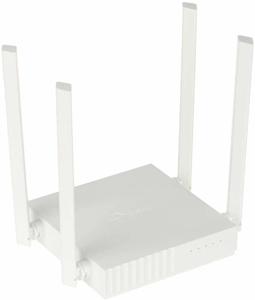 Maršrutizatorius TP-LINK | Dviejų juostų propeleris | Lankininkas C24 | 802.11ac | 300+433 Mbit/s | 10/100 Mbit/s | Ethernet LAN (RJ-45) jungle 4 | Tinklelio atramos Nr. | MU-MiMO Taip | Nėra mobiliojo plačiajuosčio ryšio | Antenos tipas 4xFiksuota