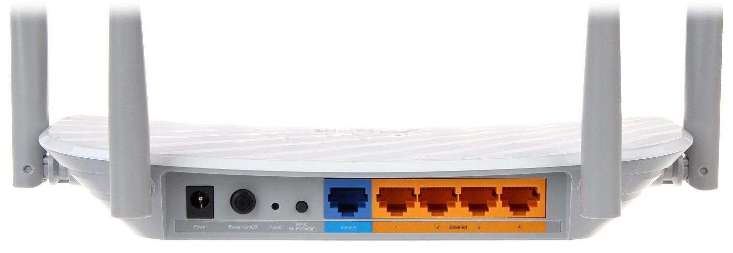 TP-LINK AC1200 dviejų juostų maršrutizatorius Archer C50 (Baltas)