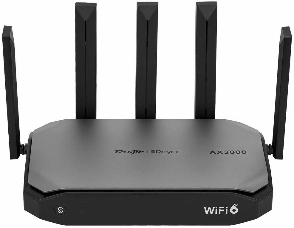 Ruijie MARŠRUTIZATORIUS WIFI RG-EG105GW-X Wi-Fi 6, 2404 Mbps + 574 Mbps REYEE