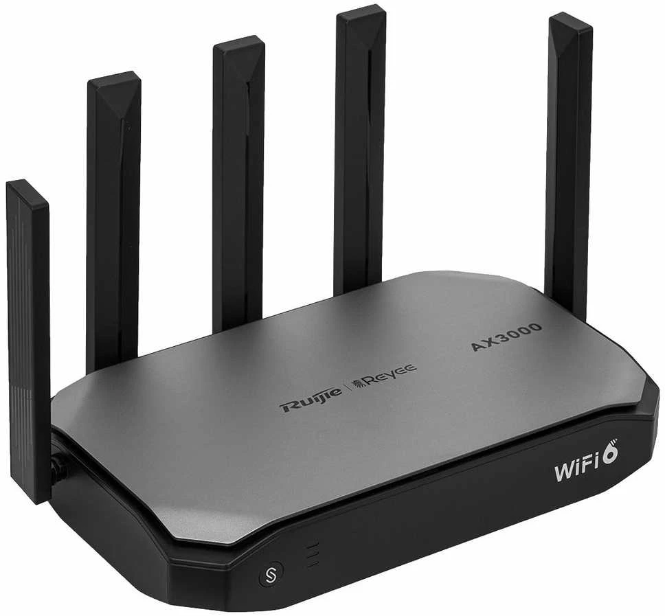 Ruijie MARŠRUTIZATORIUS WIFI RG-EG105GW-X Wi-Fi 6, 2404 Mbps + 574 Mbps REYEE