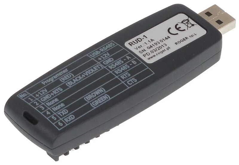 Roger RYŠIO SĄSAJA RUD-1 RS-485