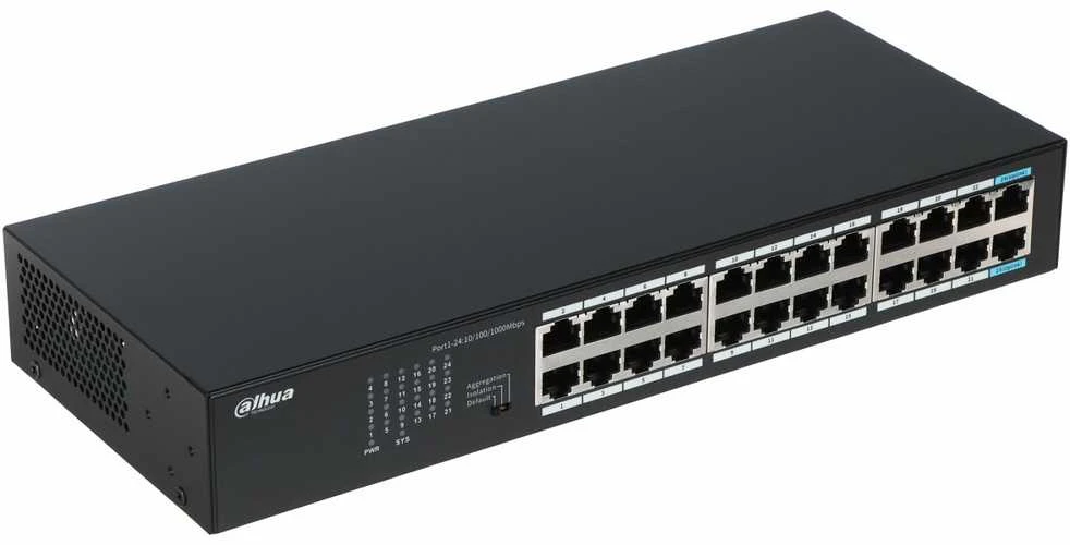 Šakotuvas PRAMONINIS SWITCH'AS S3024-24GT 24 PRIEVADŲ DAHUA