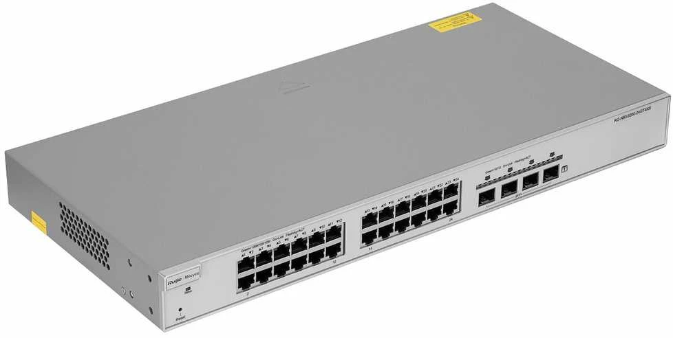 Šakotuvas Ruijie jungiklis RG-NBS3200-24GT4XS 24 PRIEVADŲ REYEE
