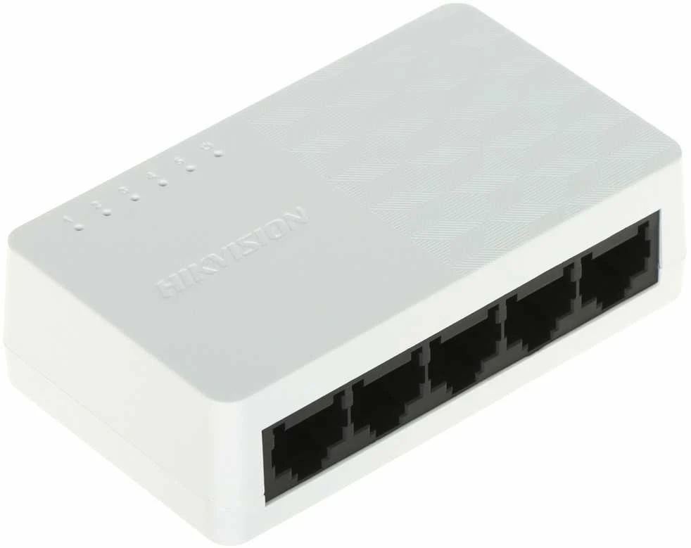 Šakotuvas Hikvision 5 prievadų komutatorius DS-3E0505D-O