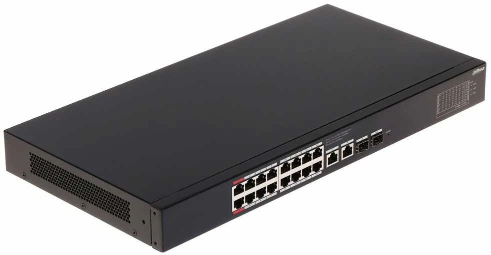 Šakotuvas SWITCH POE CS4220-16GT-240 16 PRIEVADŲ SFP DAHUA