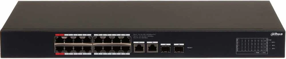 Šakotuvas SWITCH POE CS4220-16GT-240 16 PRIEVADŲ SFP DAHUA