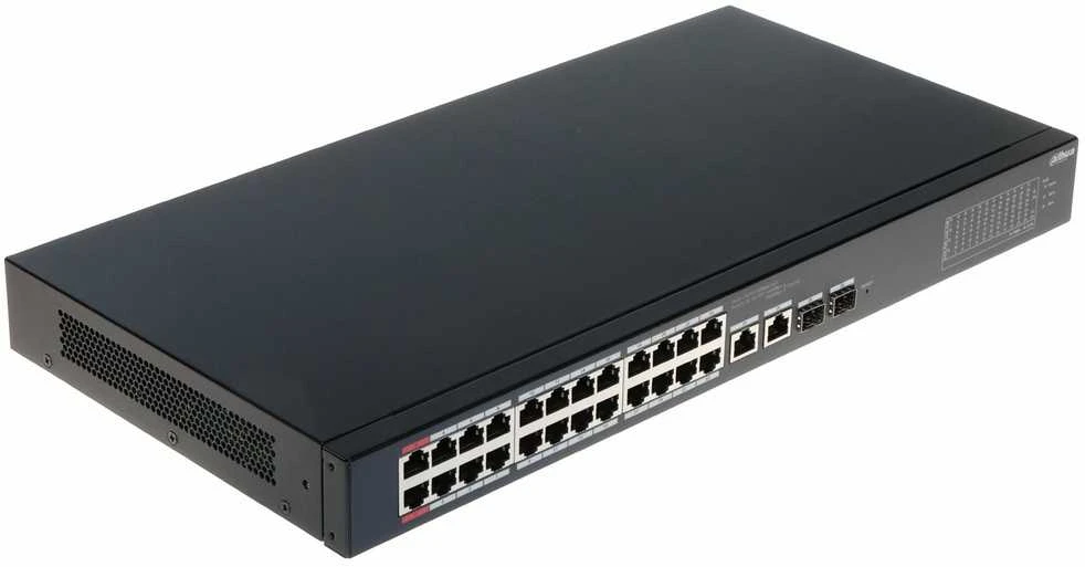 Šakotuvas SWITCH POE CS4226-24ET-240 24 PRIEVADŲ SFP DAHUA