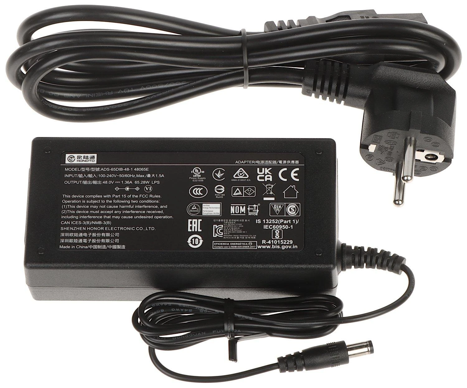 Šakotuvas SWITCH POE DS-3E0505HP-E 4 PRIEVADŲ Hikvision