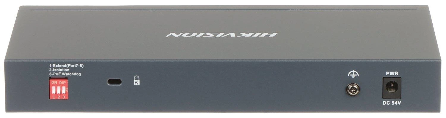 Šakotuvas SWITCH POE DS-3E0510HP-E 8 PRIEVADŲ SFP Hikvision