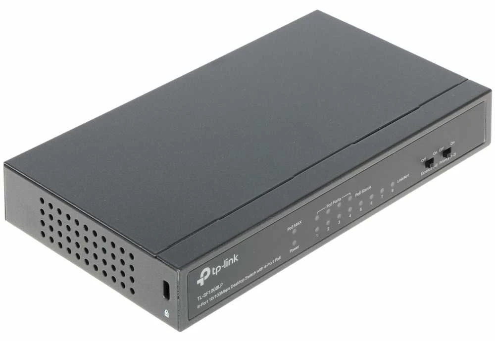Šakotuvas TP-LINK | Jungiklis | TL-SF1008LP | Nevaldomas | Darbalaukis | 10/100 Mbps (RJ-45) jungtys kiekis 8 | Maitinimas per Ethernet (PoE) jungtys kiekis 4 | Maitinimo tipas Išorinis
