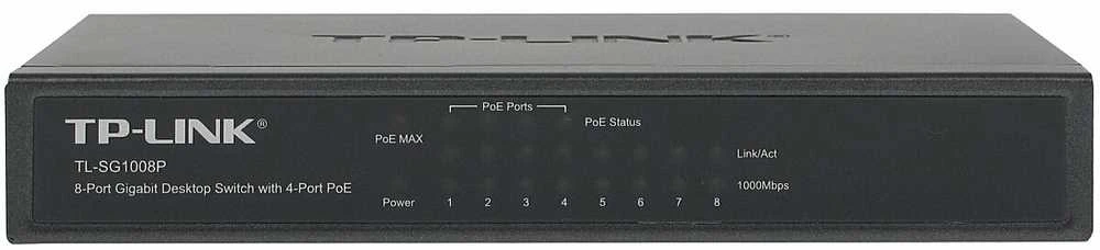 Šakotuvas Komutatorius TP-Link / TL-SG1008P