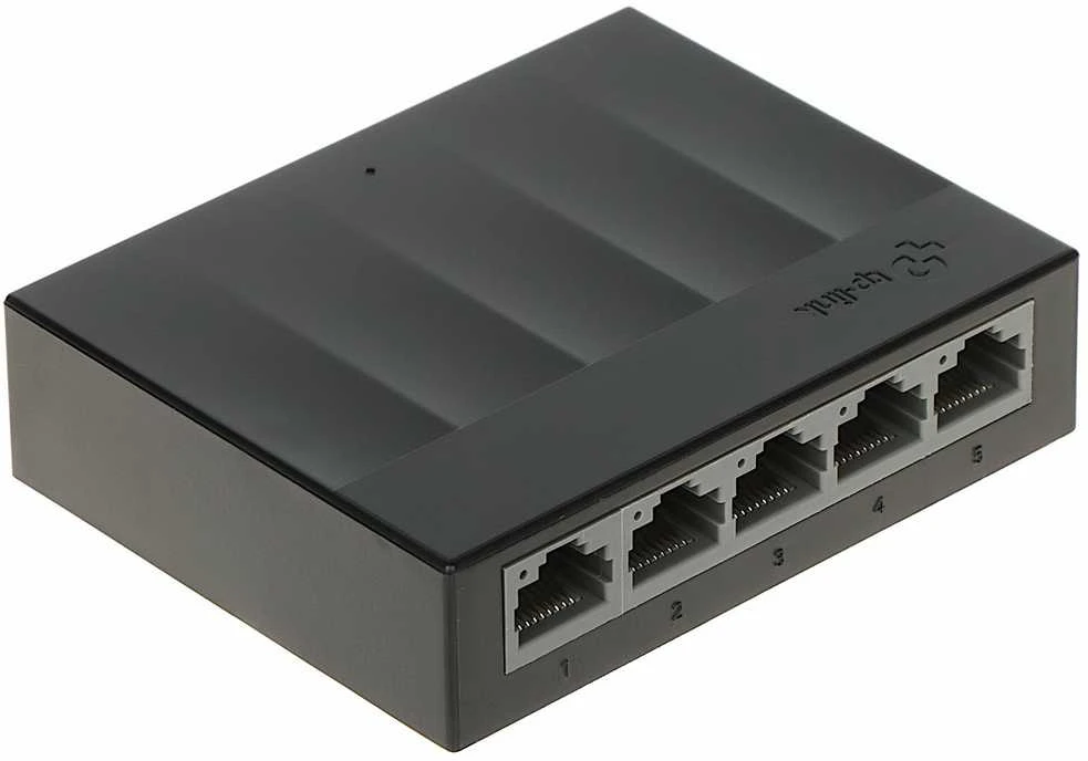Šakotuvas TP-LINK LiteWave 5 prievadų Gigabit Desktop Switch 5 Gigabit RJ45 Ports Desktop Plastikinis dėklas
