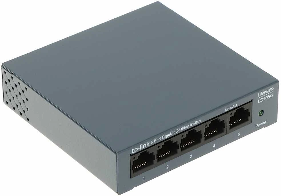 Šakotuvas SWITCH TL-LS105G 5 PRIEVADŲ TP-LINK