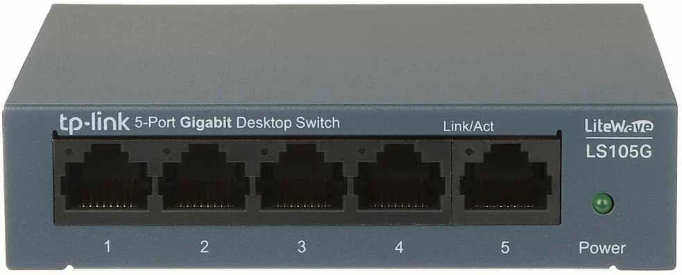 Šakotuvas SWITCH TL-LS105G 5 PRIEVADŲ TP-LINK