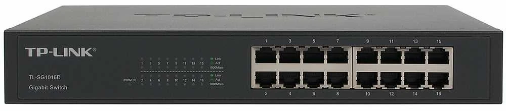 SWITCH TL-SG1016D 16 PRIEVADŲ TP-LINK
