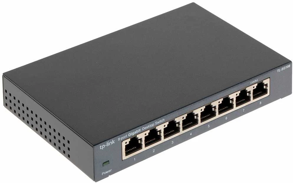 Šakotuvas Komutatorius TP-Link 8port / TL-SG108
