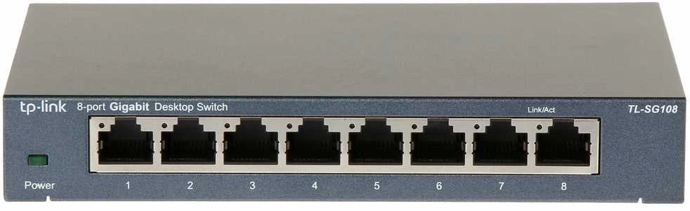 Šakotuvas SWITCH TL-SG108 8 PRIEVADŲ TP-LINK