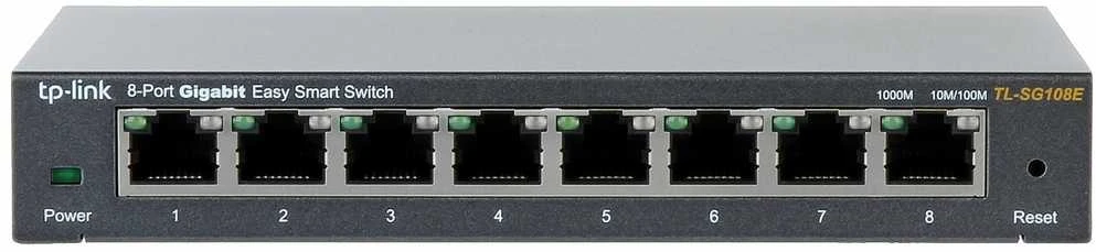 Šakotuvas SWITCH TL-SG108E 8 PRIEVADŲ TP-LINK