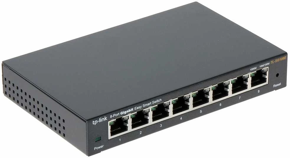 Šakotuvas SWITCH TL-SG108E 8 PRIEVADŲ TP-LINK